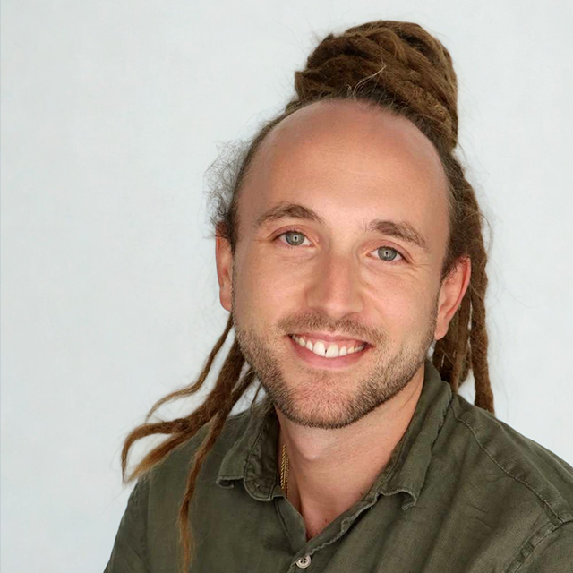 Head shot in studio of Marius Scheider, the 2026 Zaleski Award recipient