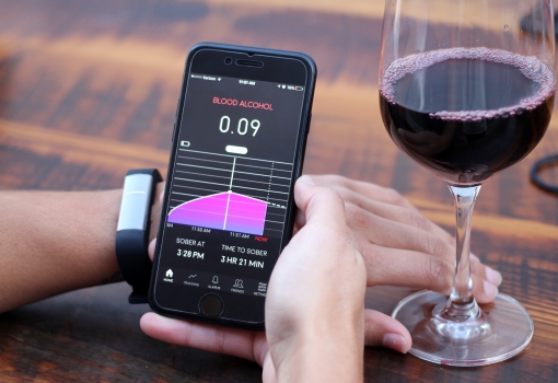 The alcohol detection app PROOF