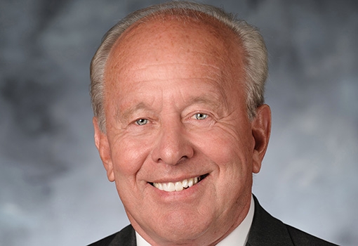 Welker Award winner Larry Coldren