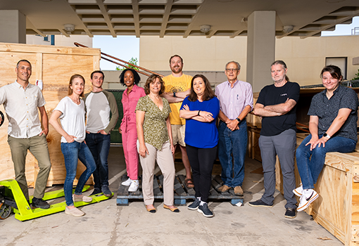 ExFAB staff and senior participants from UC Santa Barbara