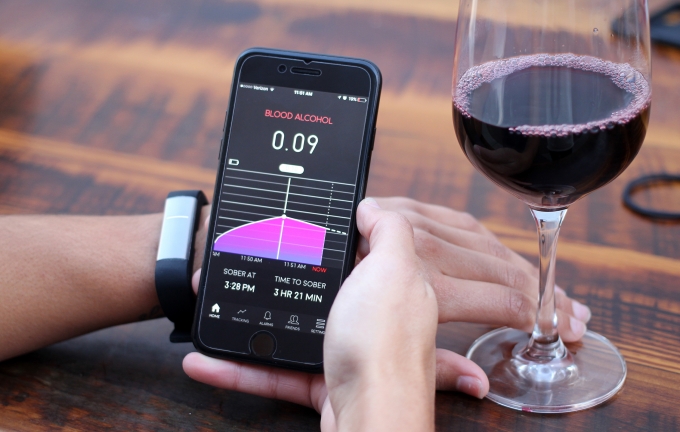 The alcohol detection app PROOF
